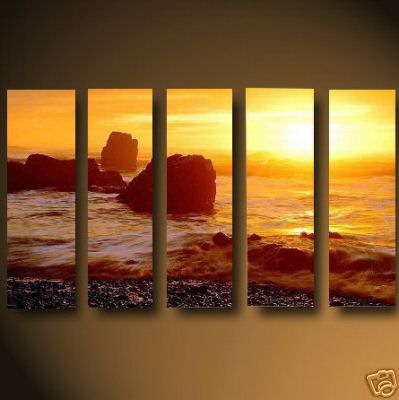 Dafen Oil Painting on canvas seascape painting -set471